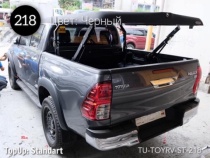 TOPUP крышка кузова Standart Toyota Hilux REVO 2015+ цв. черный (218)