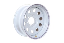 Off-Road Wheels диск стальной 6x139.7 8х17 ET-25 d110 белый