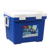 Термобокс IRIS Cooler Box CL-32, 32 литра синий/белый; CL32
